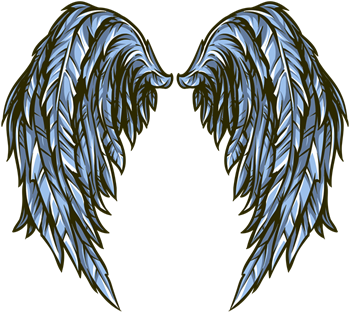 Detail Blue Angel Wings Png Nomer 38