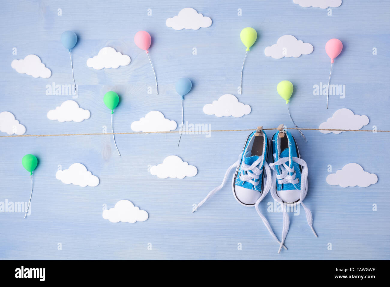 Detail Blue Baby Background Nomer 20