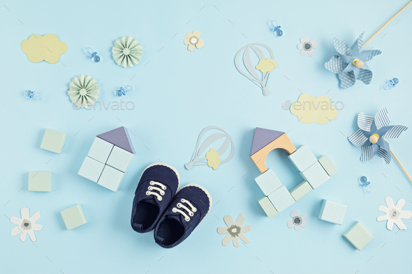 Detail Blue Baby Background Nomer 27