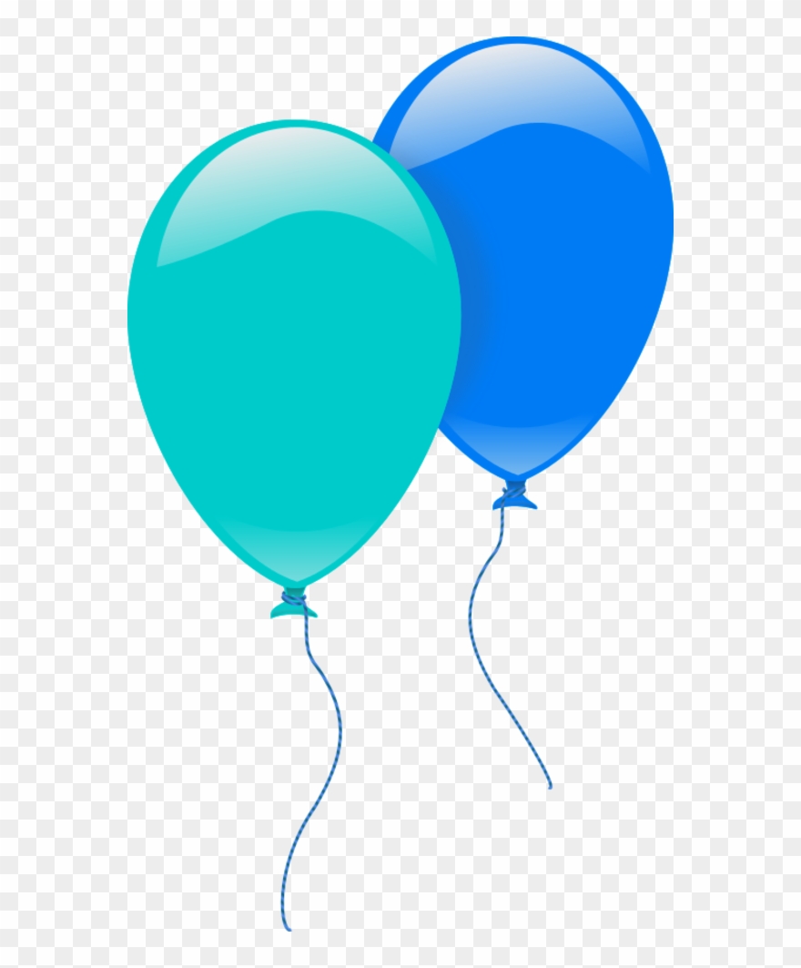 Detail Blue Balloon Png Nomer 30