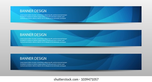 Detail Blue Banner Background Design Nomer 51