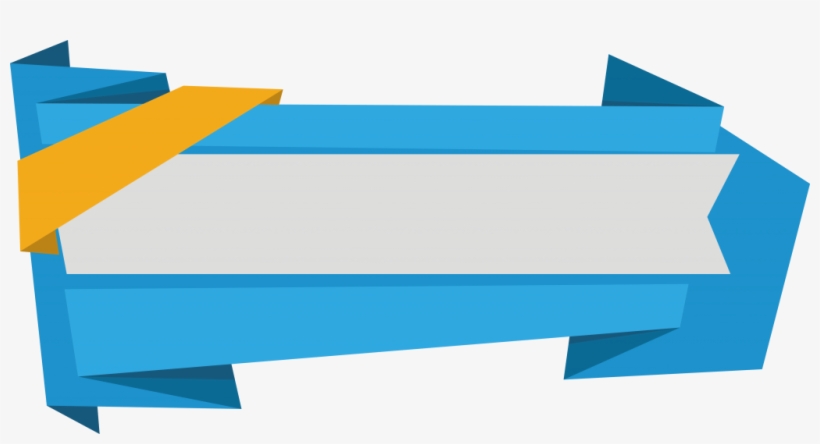 Detail Blue Banner Vector Nomer 16