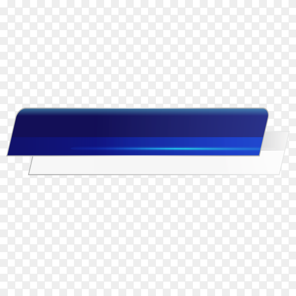 Detail Blue Banner Vector Nomer 19