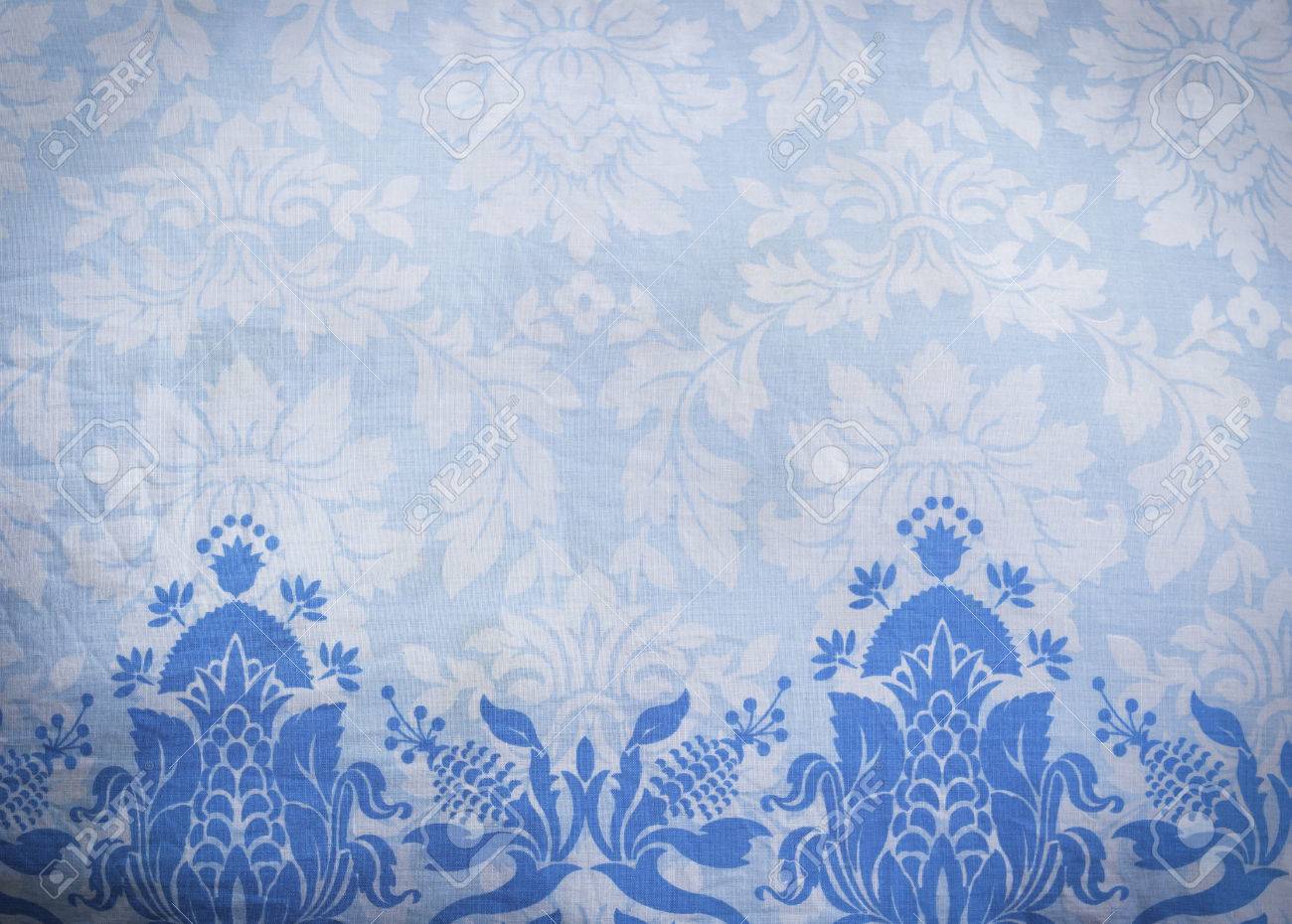 Blue Batik Background - KibrisPDR