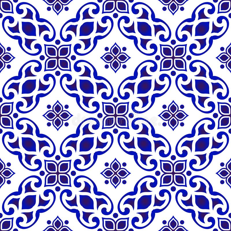 Detail Blue Batik Background Nomer 17