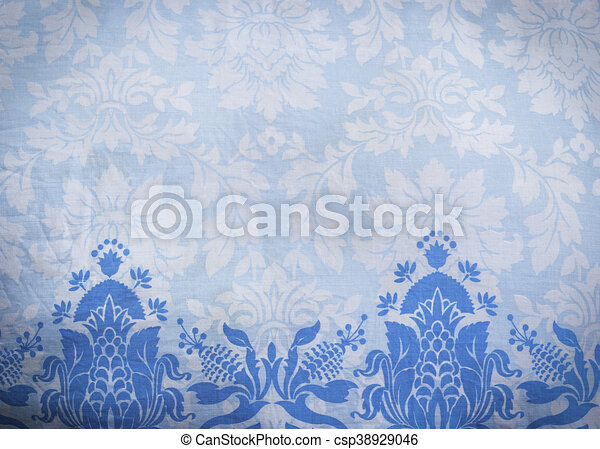 Detail Blue Batik Background Nomer 4