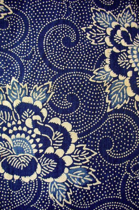 Detail Blue Batik Background Nomer 29