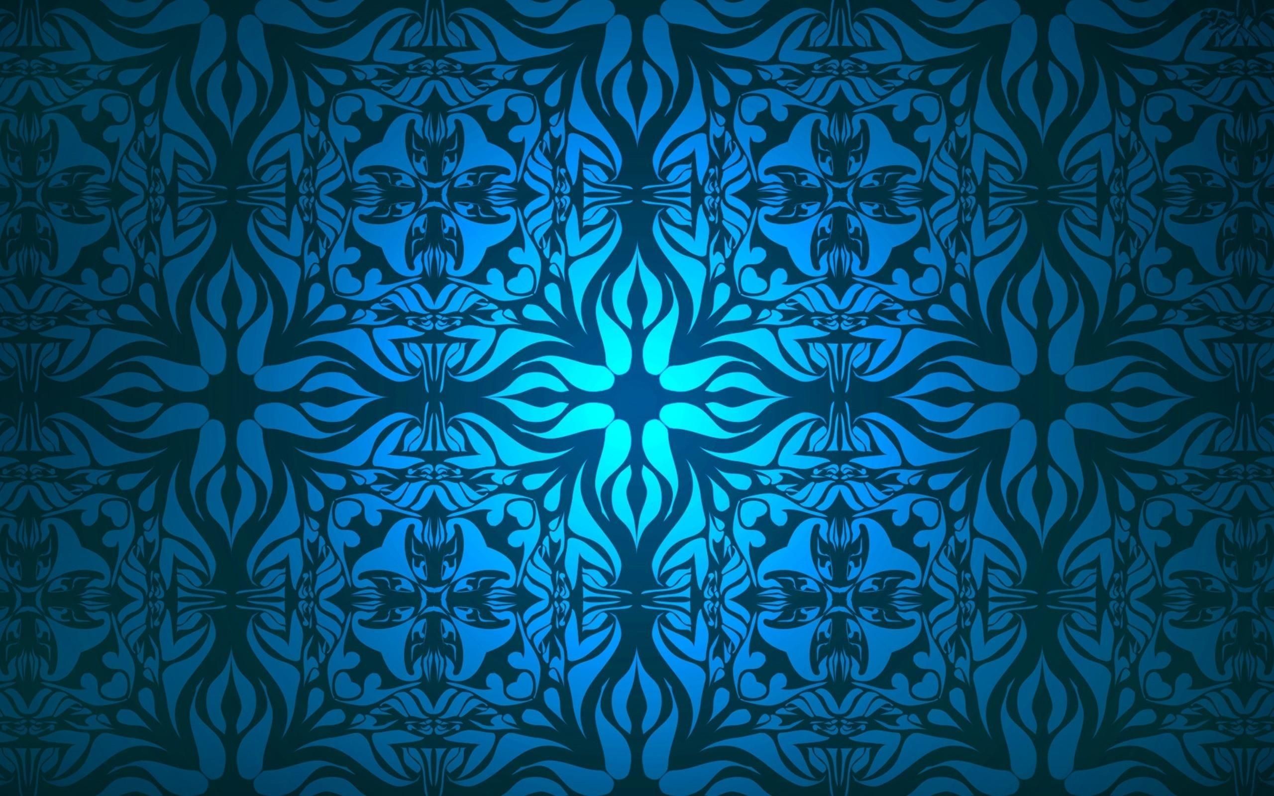 Detail Blue Batik Background Nomer 5