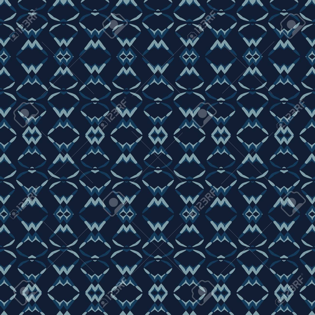 Detail Blue Batik Background Nomer 55