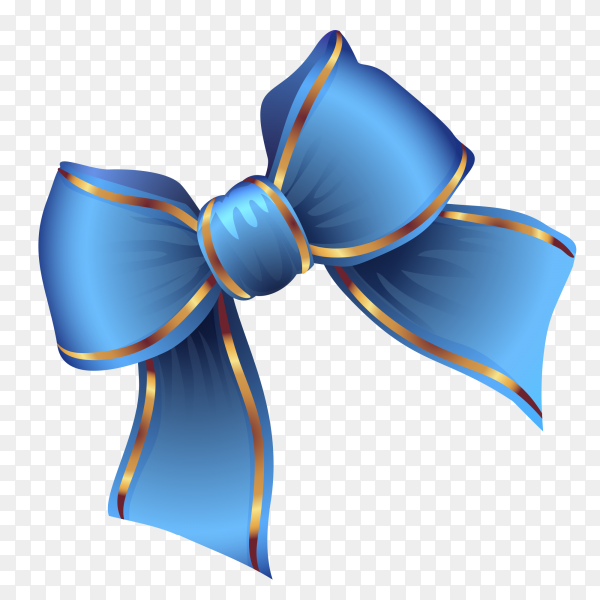 Detail Blue Bow Png Nomer 13