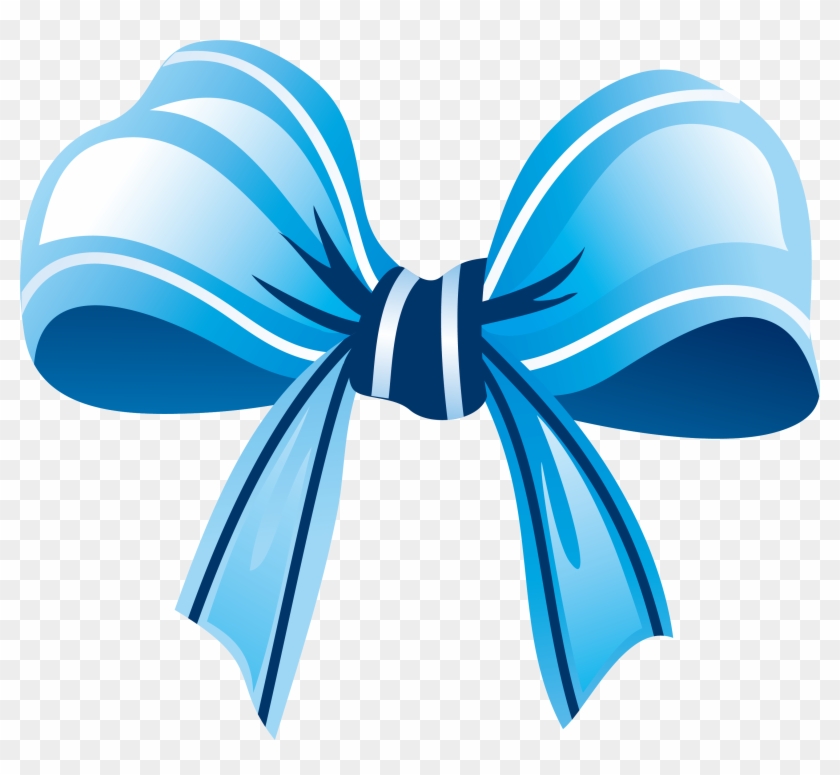 Detail Blue Bow Png Nomer 28