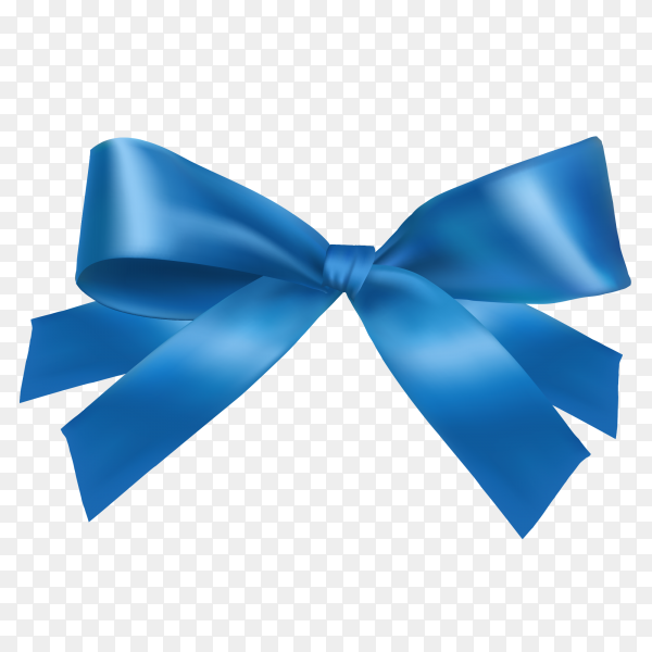 Detail Blue Bow Png Nomer 5