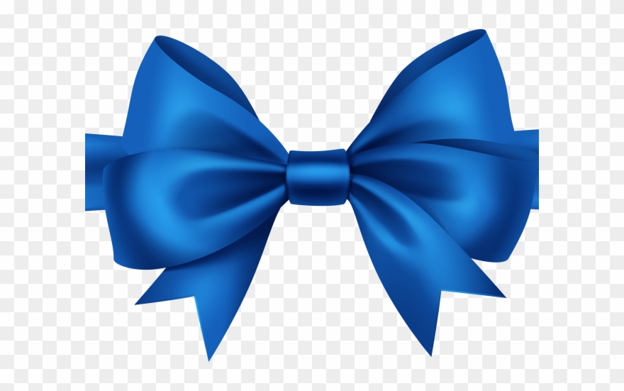 Detail Blue Bow Png Nomer 7