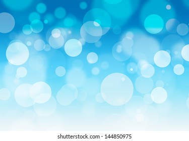Blue Bubble Background - KibrisPDR