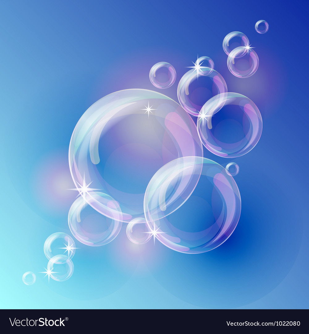 Detail Blue Bubble Background Nomer 43