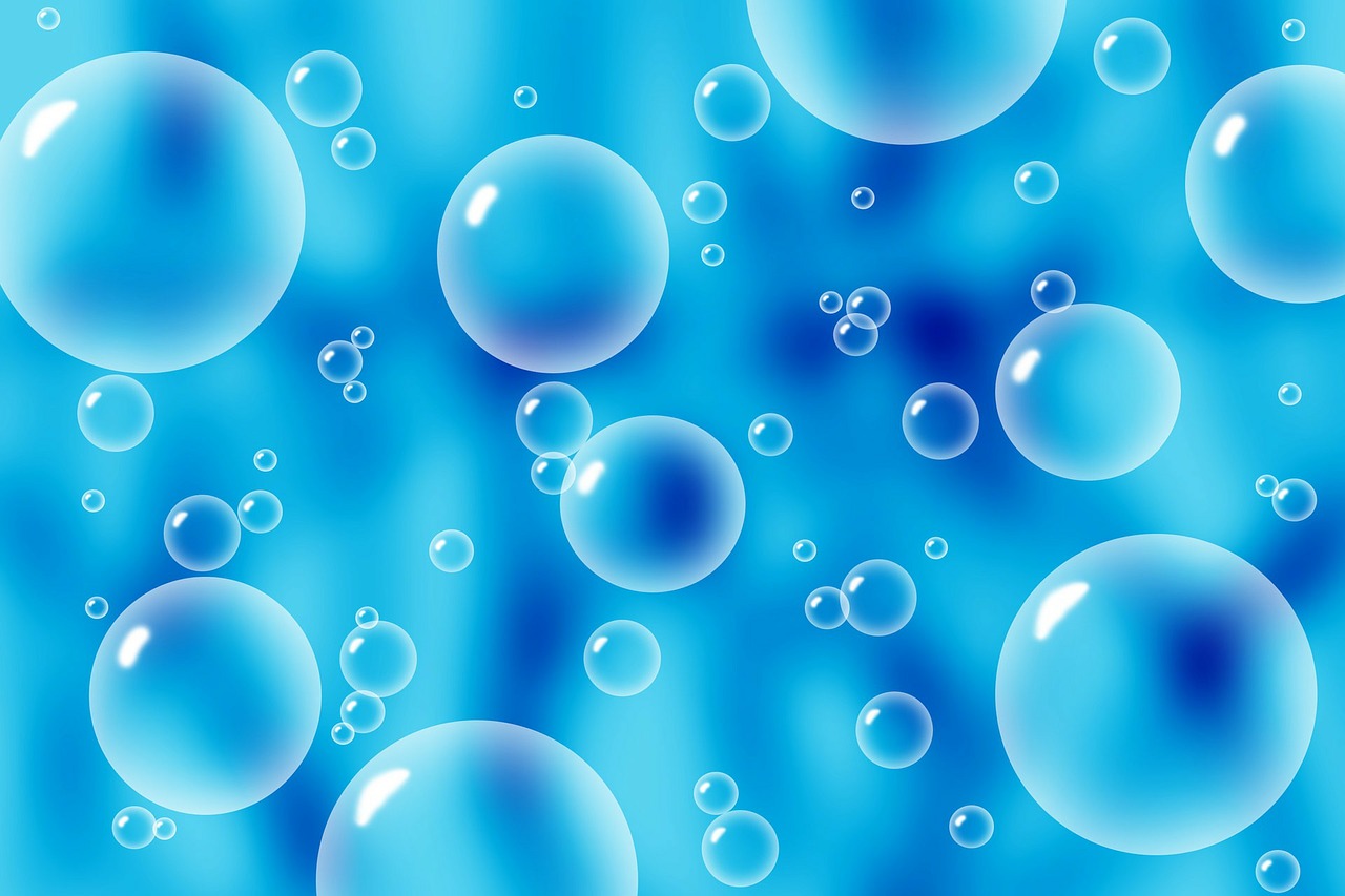 Detail Blue Bubble Background Nomer 8