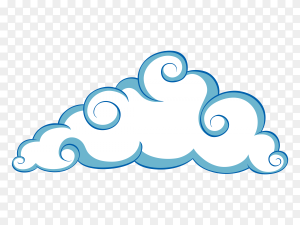 Detail Blue Cloud Png Nomer 44