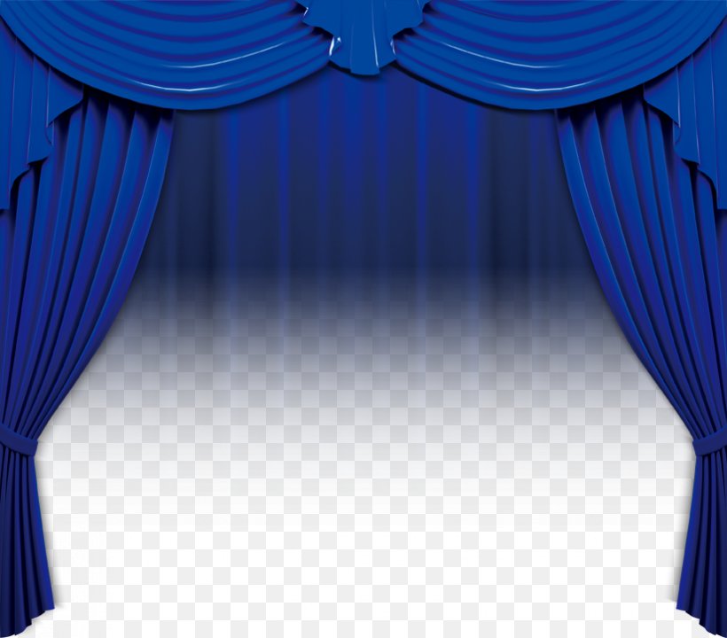 Detail Blue Curtain Png Nomer 13