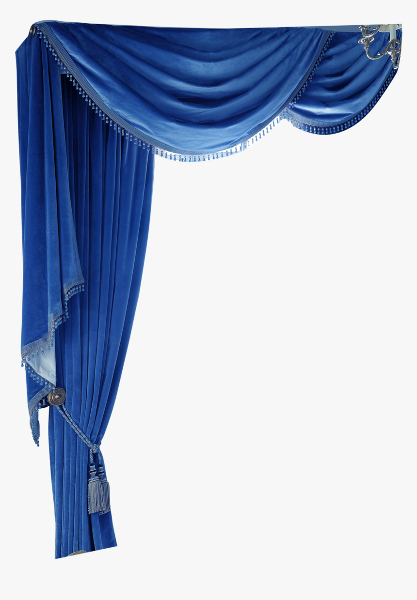 Detail Blue Curtain Png Nomer 3