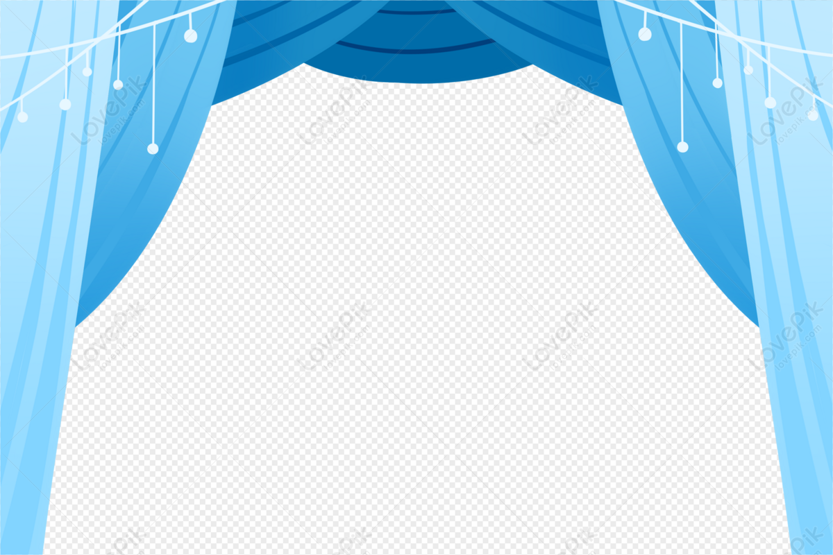 Detail Blue Curtain Png Nomer 37