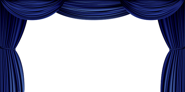 Detail Blue Curtain Png Nomer 55