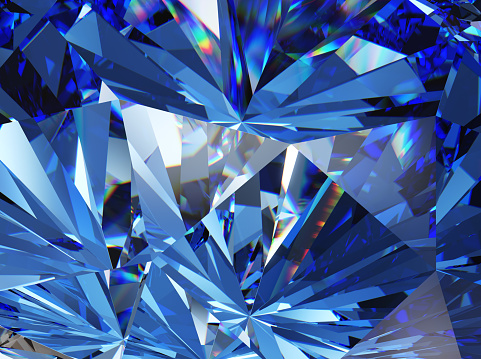 Blue Diamond Background - KibrisPDR