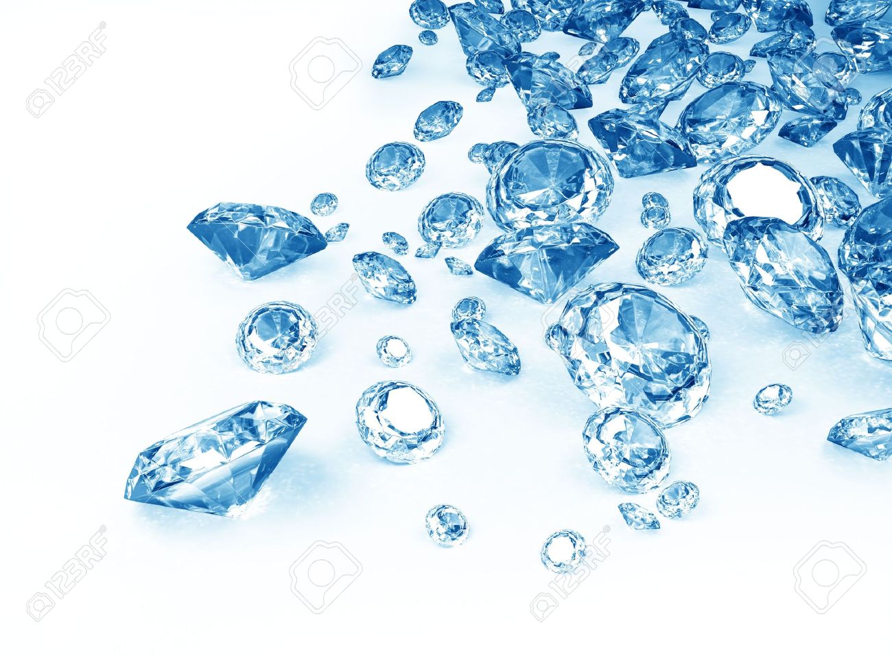 Detail Blue Diamond Background Nomer 33