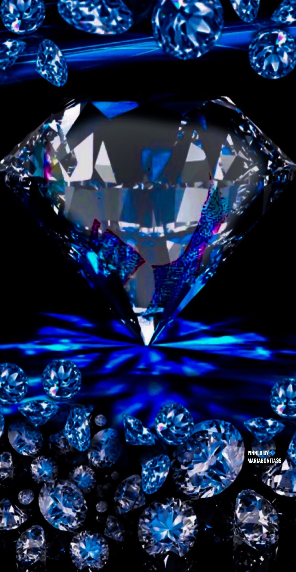 Detail Blue Diamond Wallpaper Nomer 22