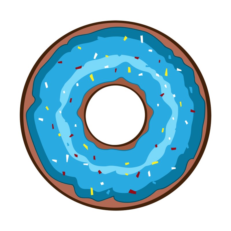 Detail Blue Donut Png Nomer 17