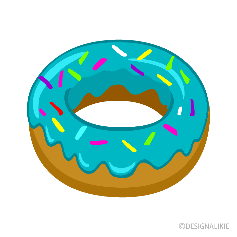 Detail Blue Donut Png Nomer 6