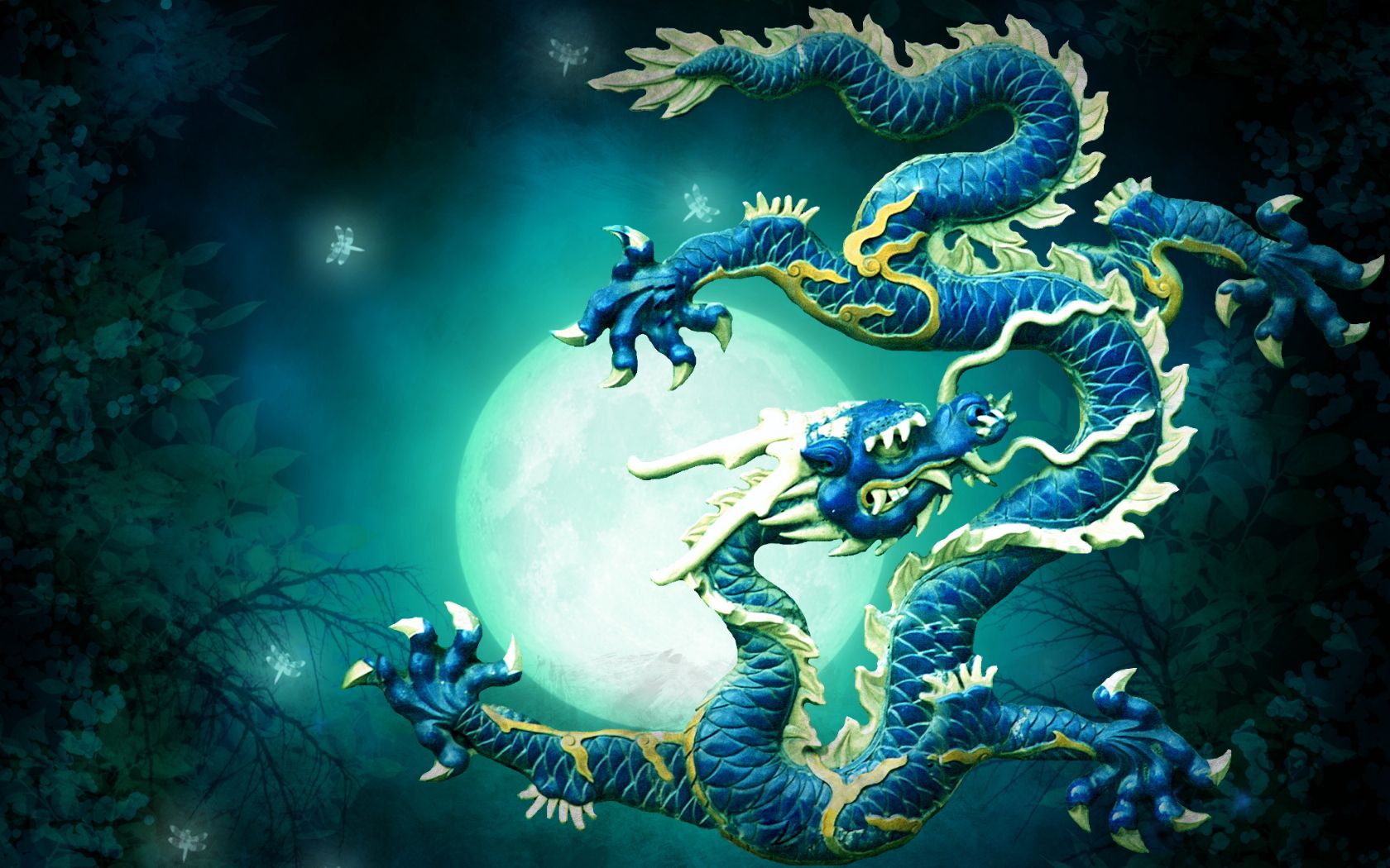 Detail Blue Dragon Wallpaper Nomer 27