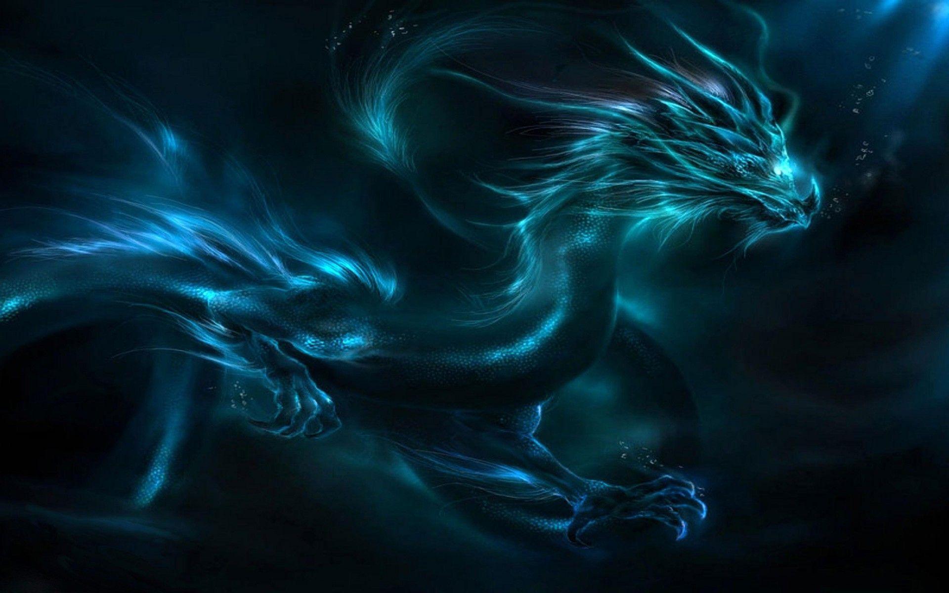 Detail Blue Dragon Wallpaper Nomer 7