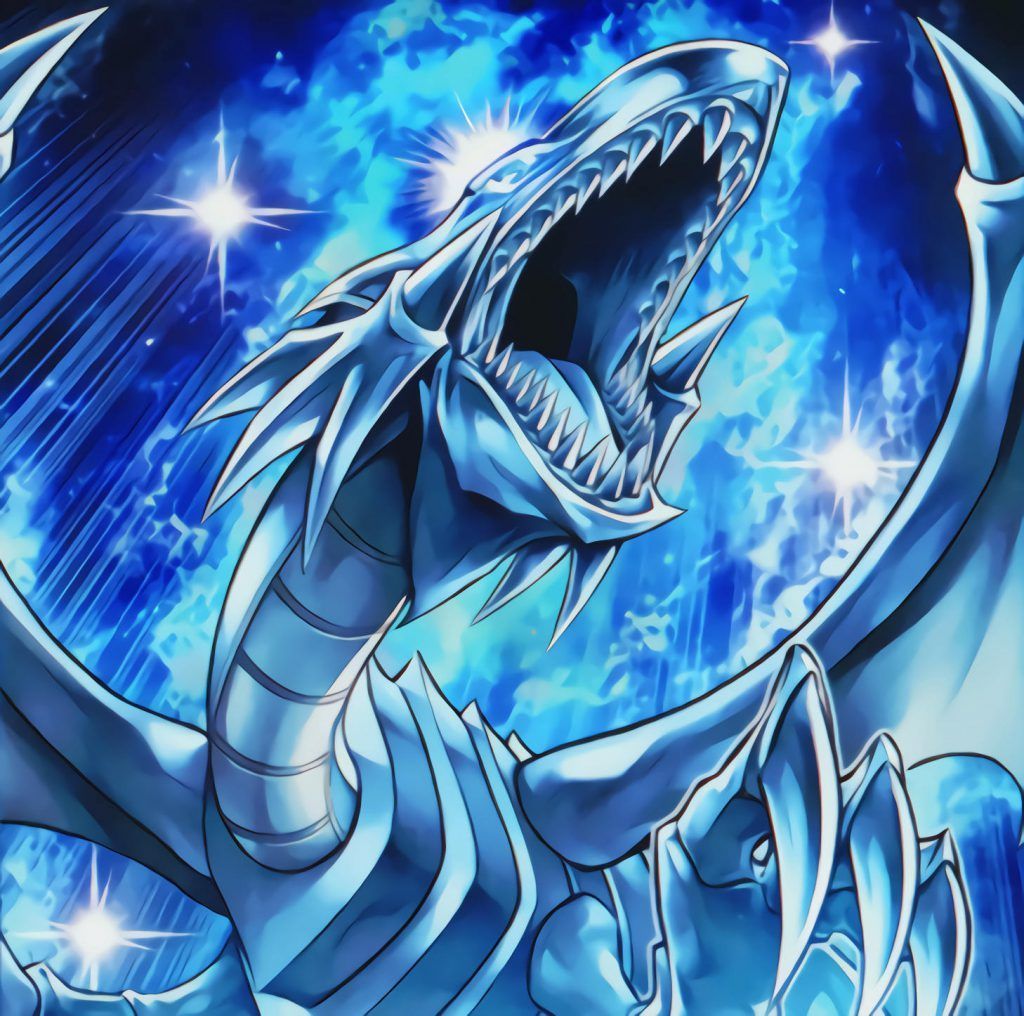 Detail Blue Eyes White Dragon Wallpaper Nomer 3