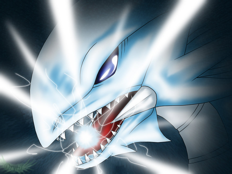 Detail Blue Eyes White Dragon Wallpaper Nomer 45