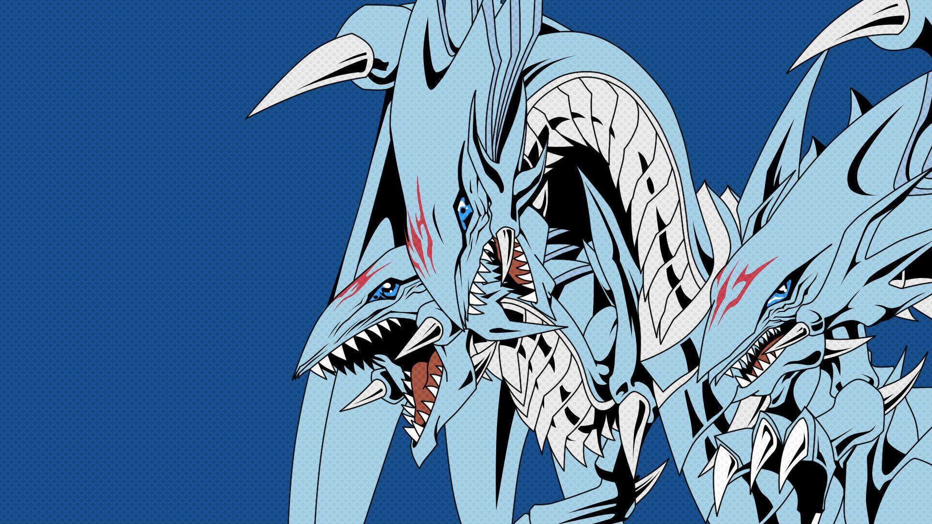 Detail Blue Eyes White Dragon Wallpaper Nomer 7