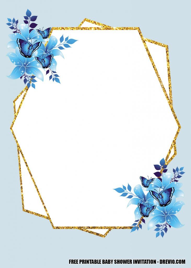 Detail Blue Floral Background Nomer 54