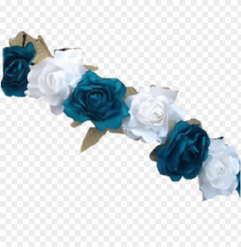 Detail Blue Flower Crown Png Nomer 20