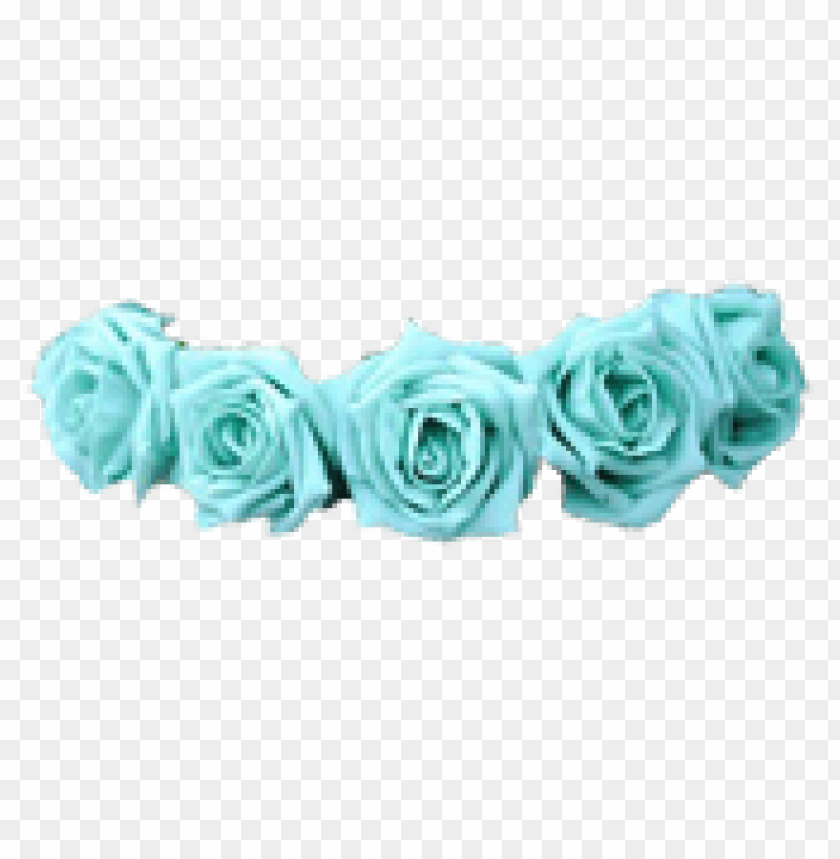 Detail Blue Flower Crown Png Nomer 7