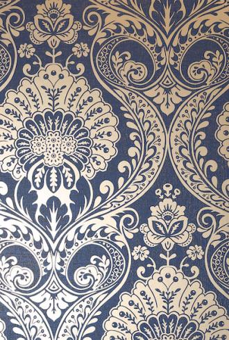 Detail Blue Gold Wallpaper Nomer 57