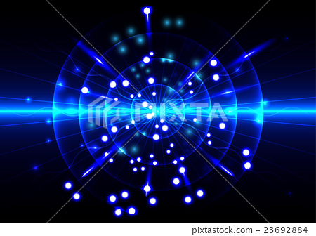 Detail Blue Light Effect Background Nomer 5