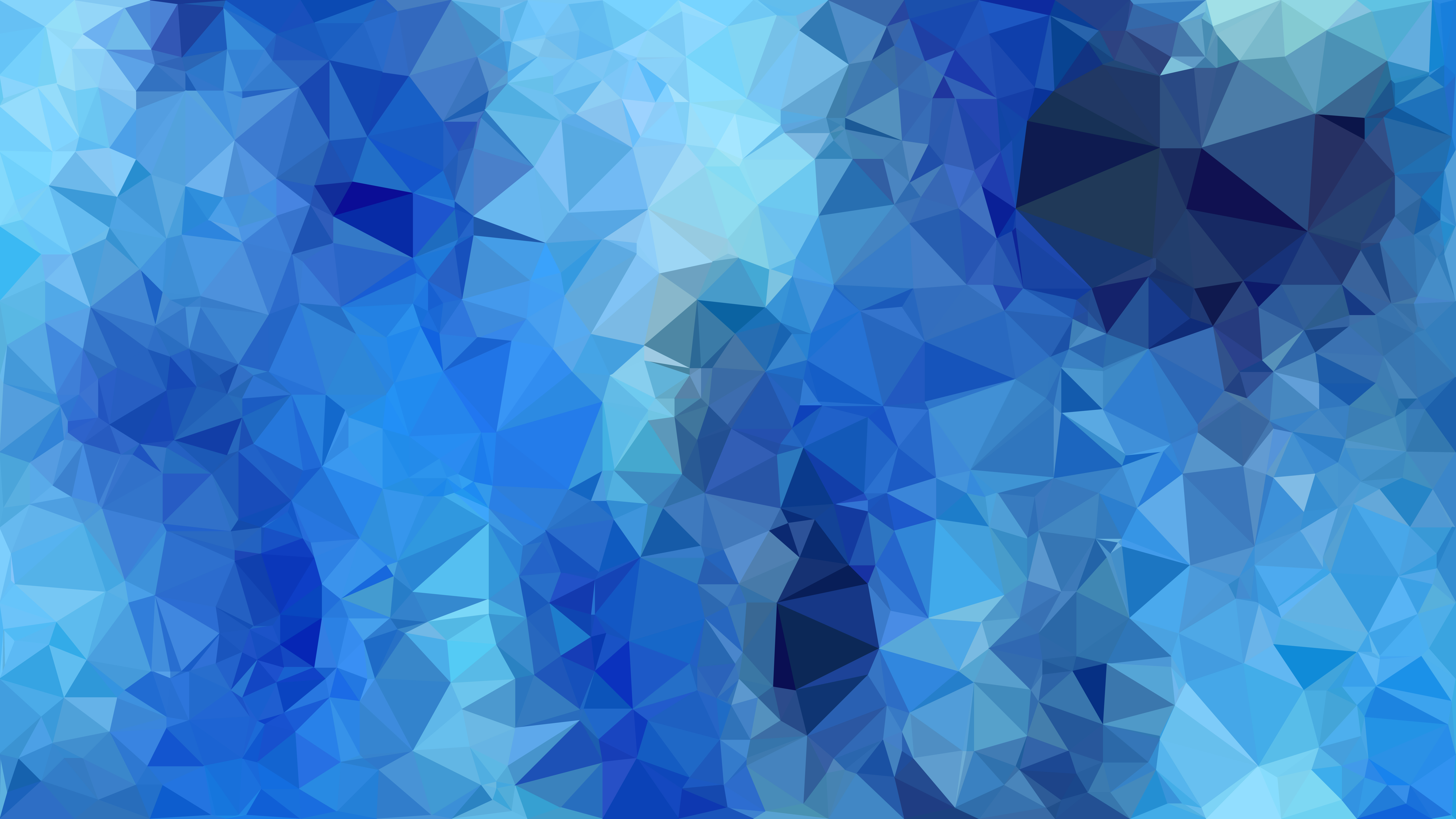 Detail Blue Low Poly Nomer 31