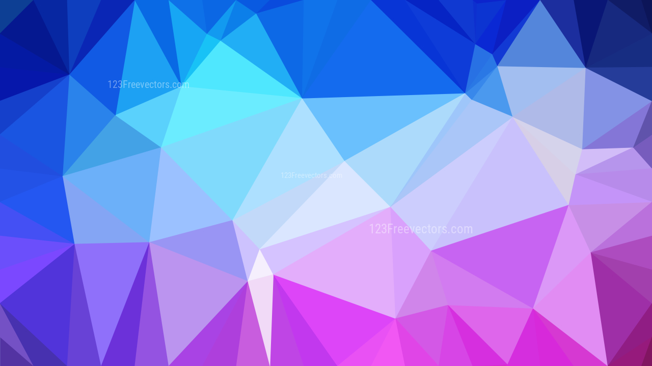 Detail Blue Low Poly Nomer 44