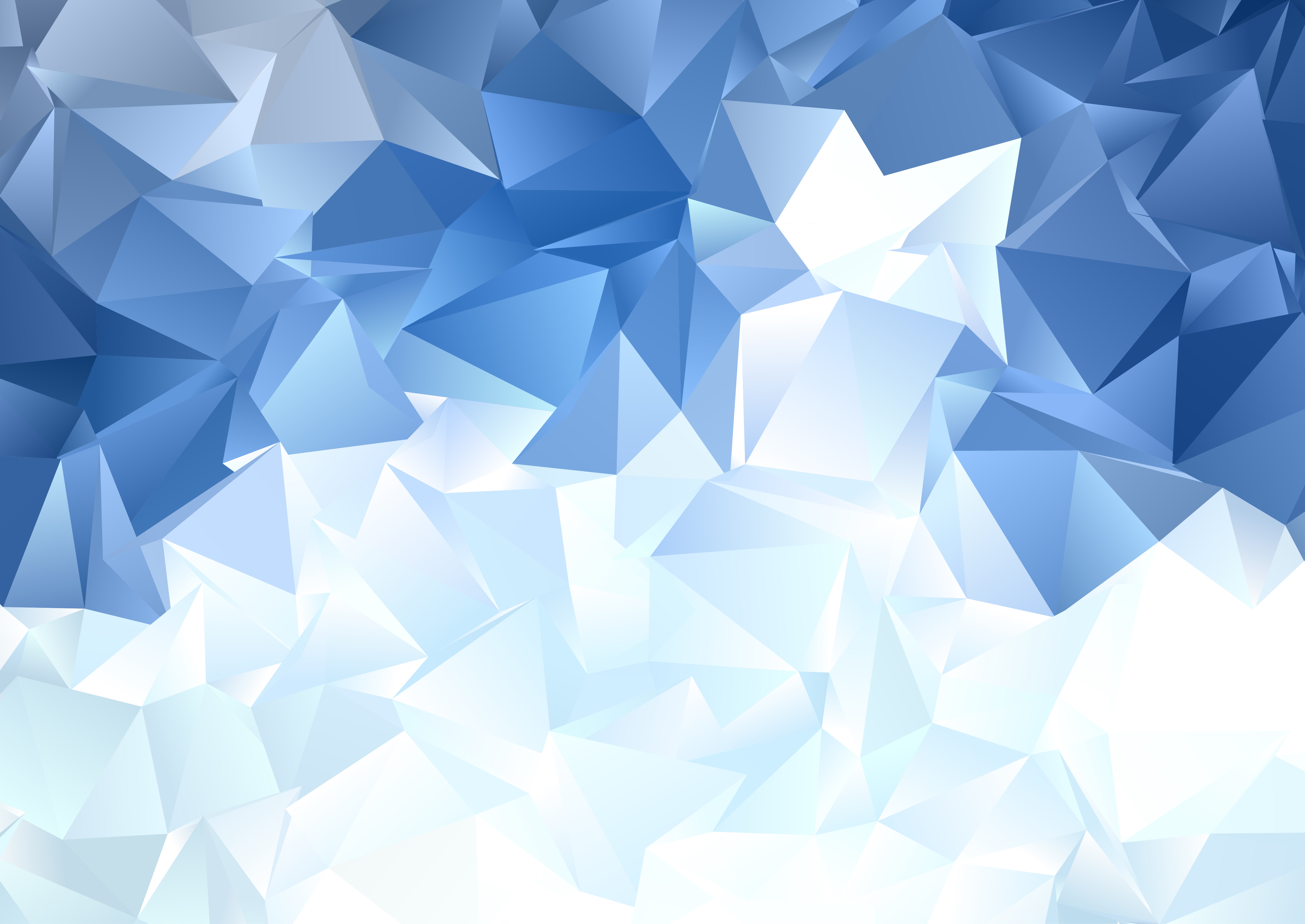 Detail Blue Low Poly Nomer 53