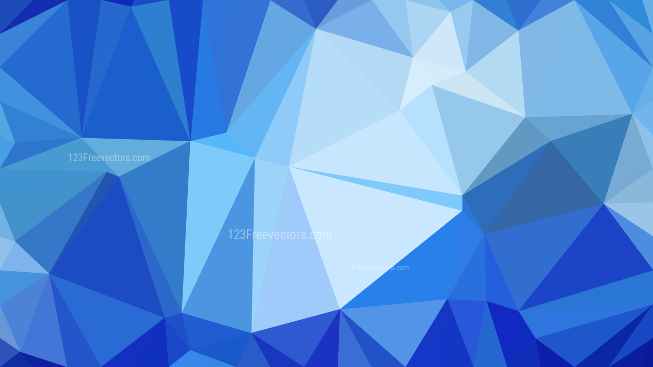 Detail Blue Low Poly Nomer 54