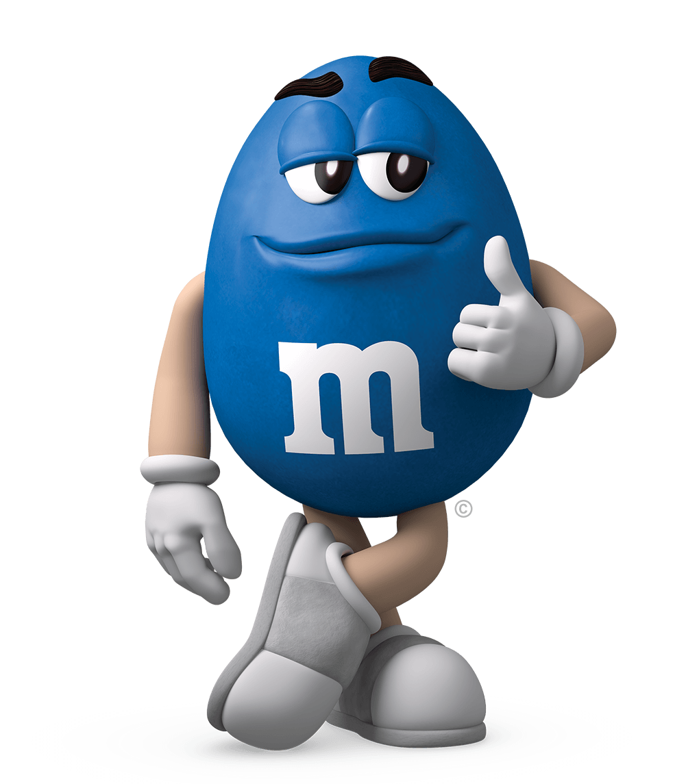 Detail Blue M And M Character Nomer 2