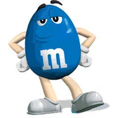 Detail Blue M And M Character Nomer 8