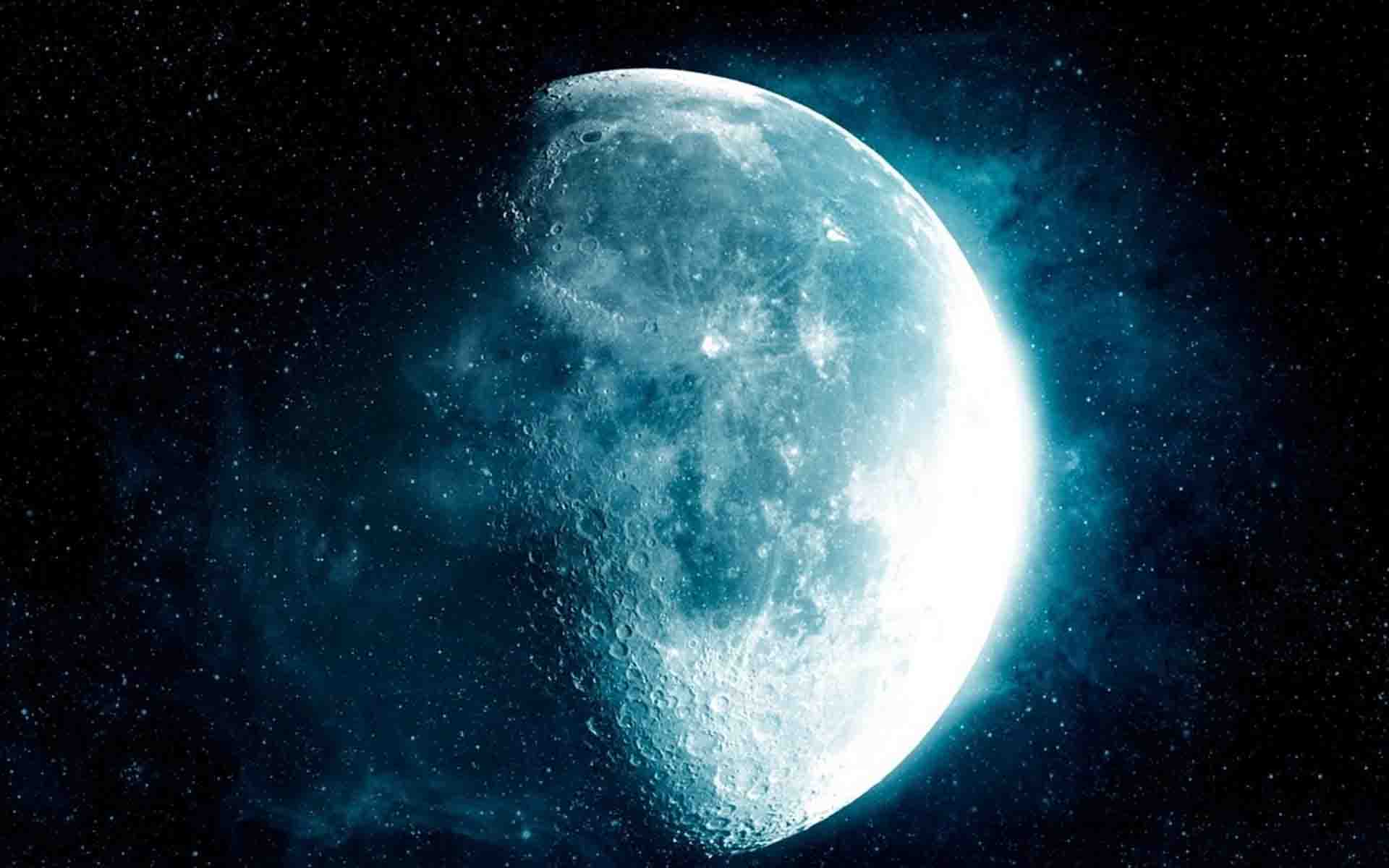 Detail Blue Moon Hd Wallpaper Nomer 33