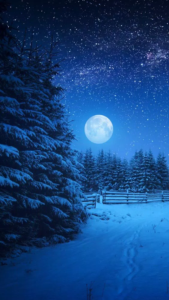 Detail Blue Moon Wallpaper Nomer 40