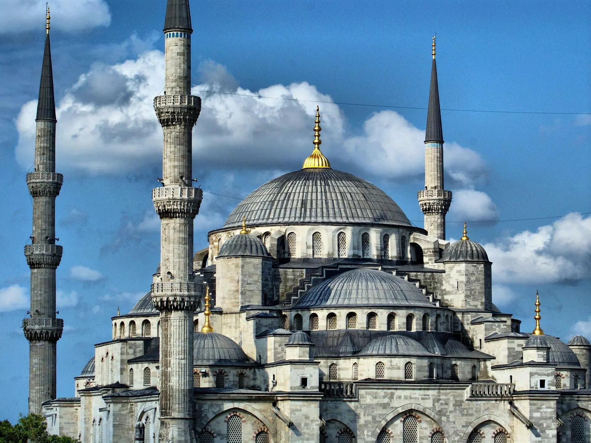 Detail Blue Mosque Wallpaper Nomer 45