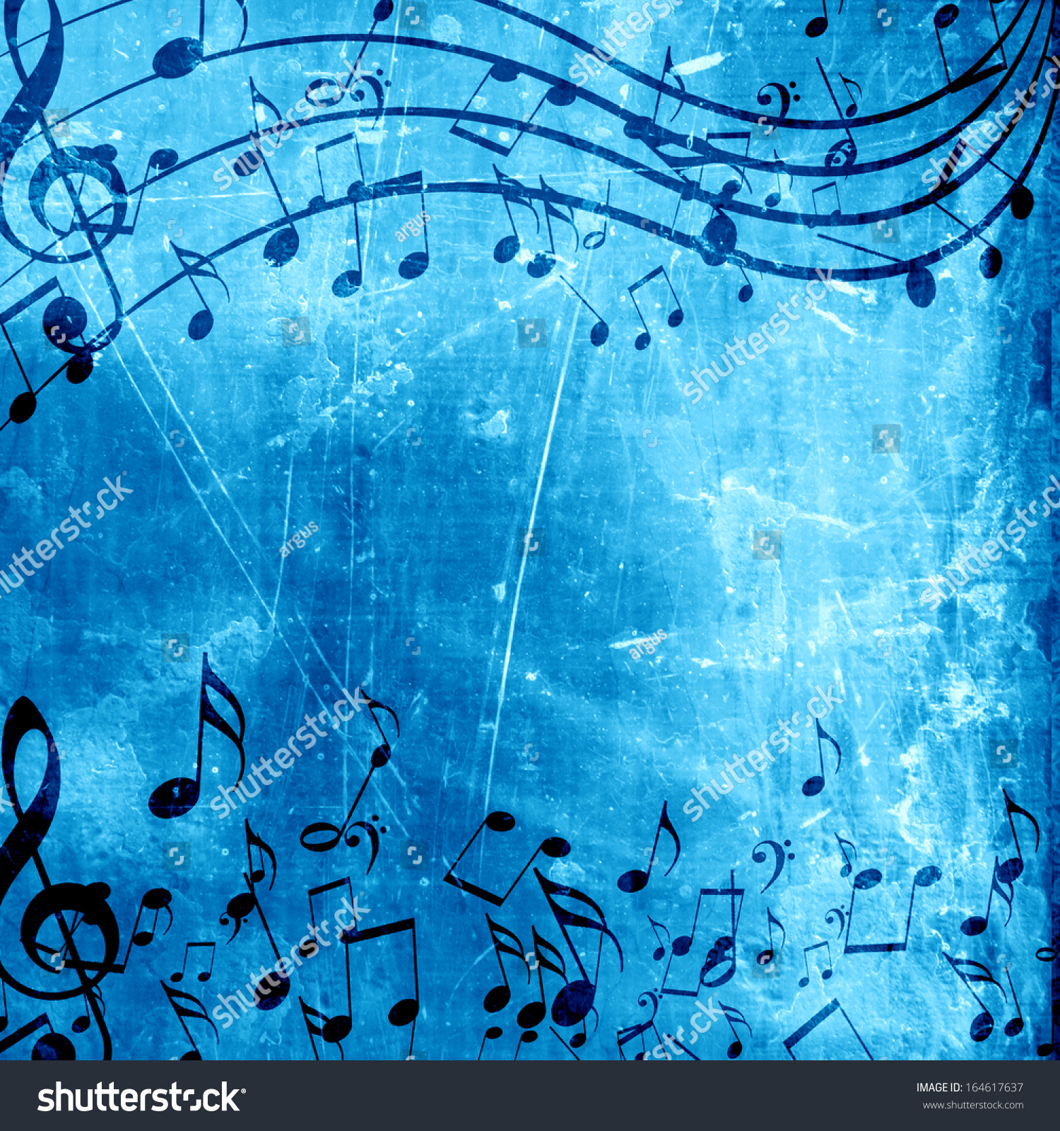 Detail Blue Music Background Nomer 18